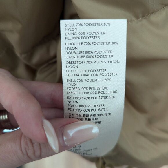 We The Free Duvet Bomber Jacket | Tan Brown Mustard | Oversized - Picture 12 of 12